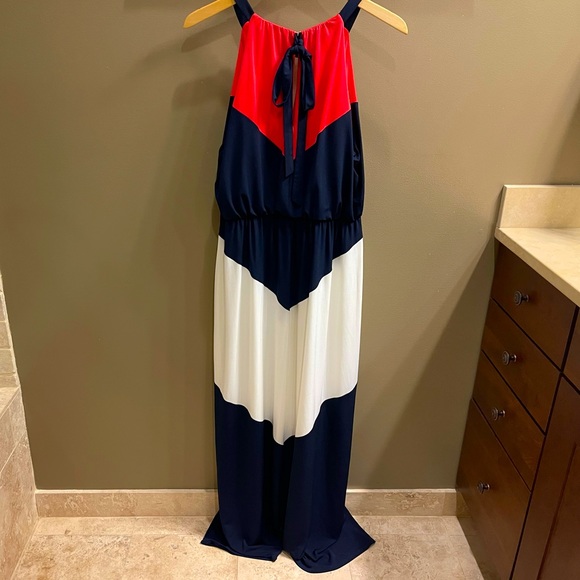 NWT Vince Camuto multi colored size 12 Dress - Picture 3 of 6